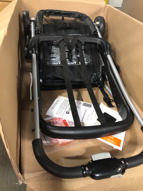 Photo 2 of *used*
Baby Trend Snap-N-Go EX Universal Infant Car Seat Carrier Black Snap-N-Go Ex