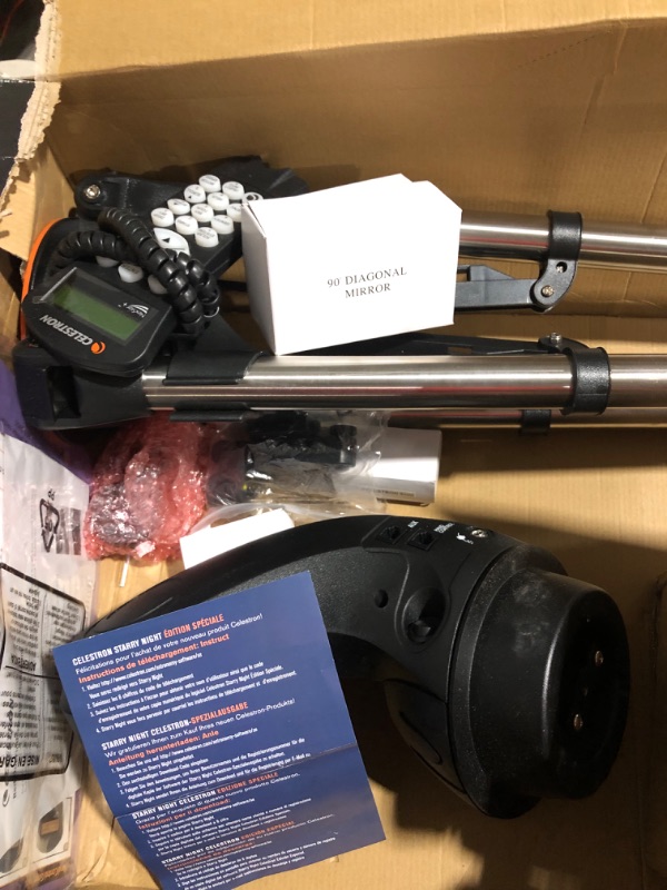 Photo 6 of **PARTS ONLY*
Celestron NexStar 90SLT Mak Computerized Telescope (Black) with Eyepiece and Filter Kit 