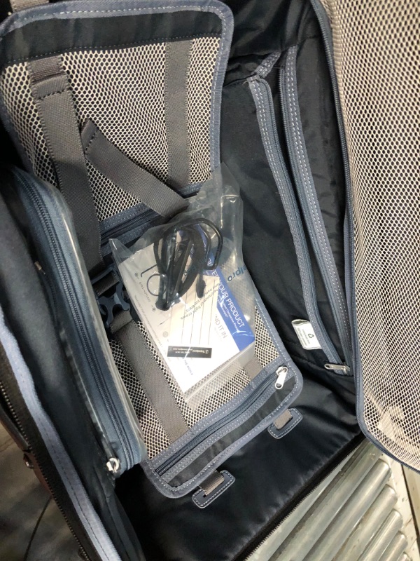 Photo 7 of ***MAJOR DAMAGE - WARPED AND BENT - SEE PICTURES***
Travelpro Platinum Elite Softside Expandable Luggage, 2 Wheel Upright Suitcase, USB Port, Carry-On 22-Inch 