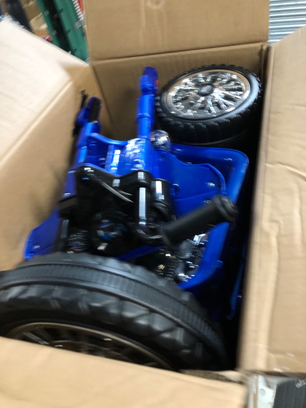 Photo 3 of *used*
Lil Rider Mini Battery-Operated Three-Wheel Police Chopper in Blue