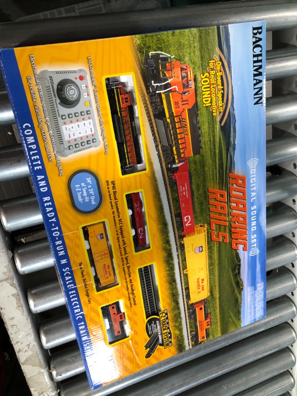 Photo 3 of *used*
Bachmann Trains - Roaring Rails DCC Sound Value Ready to Run Electric Train Set - N Scale