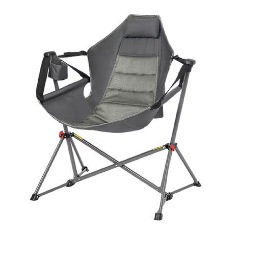 Photo 1 of 
AC10098 Swing Lounger Camp Chair, 300 lbs. capacity, Grey