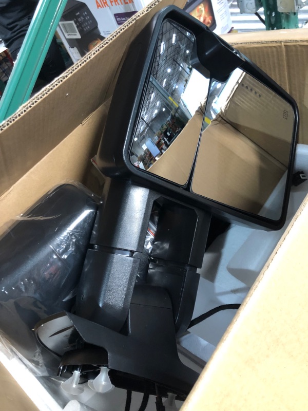 Photo 2 of AERDM New Pair Towing Mirrors Manual Operated Textured Black Telescoping Trailer Side Mirrors
NO MODEL OR YEAR 