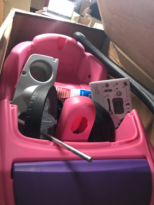 Photo 3 of *PINK*
Step2 Whisper Ride II Kids Push Ride-On Car Buggy w/ Pull Handle and Horn