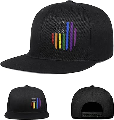 Photo 1 of Flat Bill Snapback Hats (2 pack)