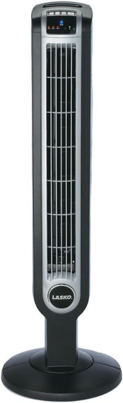 Photo 1 of **Stock photo for reference - see pics** Lasko tower fan, Grey/Black