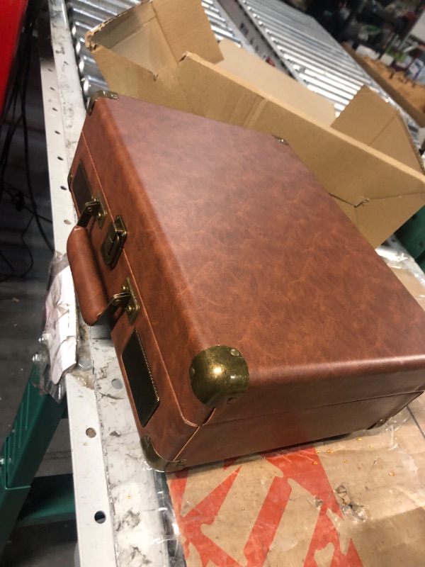 Photo 1 of Victrola Vintage 3-Speed Bluetooth Portable Suitcase Record Player with Built-in Speakers 