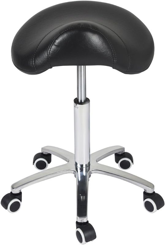 Photo 1 of Antlu Saddle Stool Rolling Chair