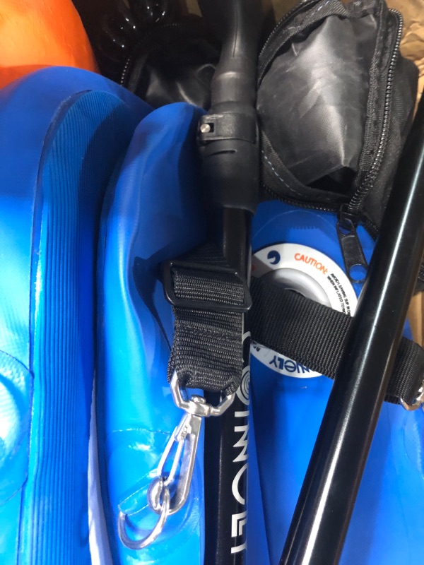 Photo 4 of **used** Connelly CWB Pacific iSUP Package with Paddle, Pump, & Carry Bag, Blue, 10'6"""