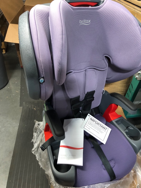 Photo 6 of Britax Grow with You ClickTight+ Harness-to-Booster, Purple Ombre 