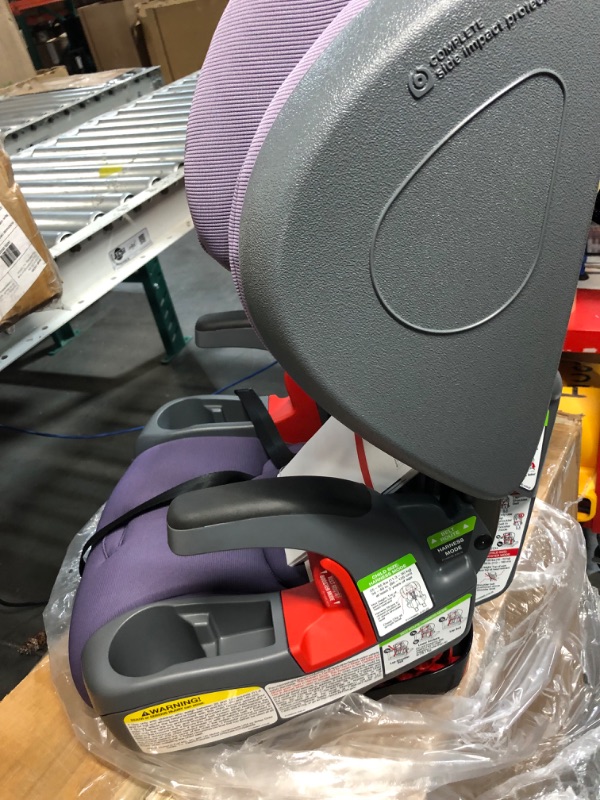 Photo 5 of Britax Grow with You ClickTight+ Harness-to-Booster, Purple Ombre 