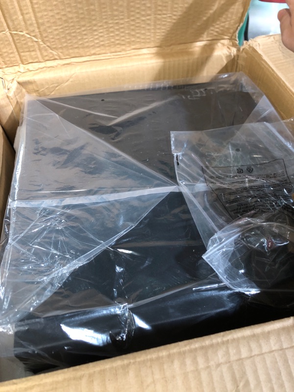 Photo 2 of Amazon Basics Steel Home Security Safe with Programmable Keypad - 1.52 Cubic Feet, 13.8 x 13 x 16.5 Inches, Black & 8-Sheet Capacity, Cross-Cut Paper and Credit Card Shredder, 4.1 Gallon 1.52 Cubic Feet Keypad Lock + Shredder, 4.1 Gallon