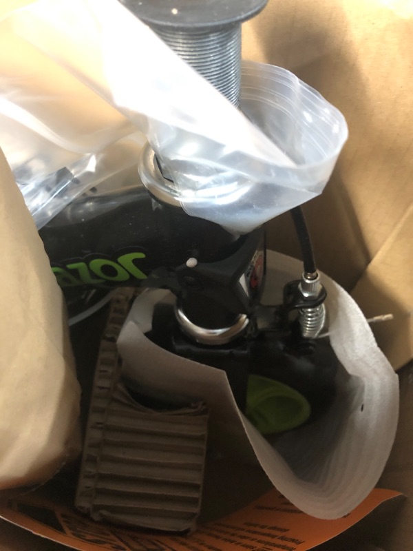 Photo 3 of ***UNTESTED - NO POWER CORD - HEAVILY USED AND DIRTY - SCRATCHED***
 Razor Power Core E90 Electric Scooter - Hub Motor, Up to 10 mph and 80 min Ride Time