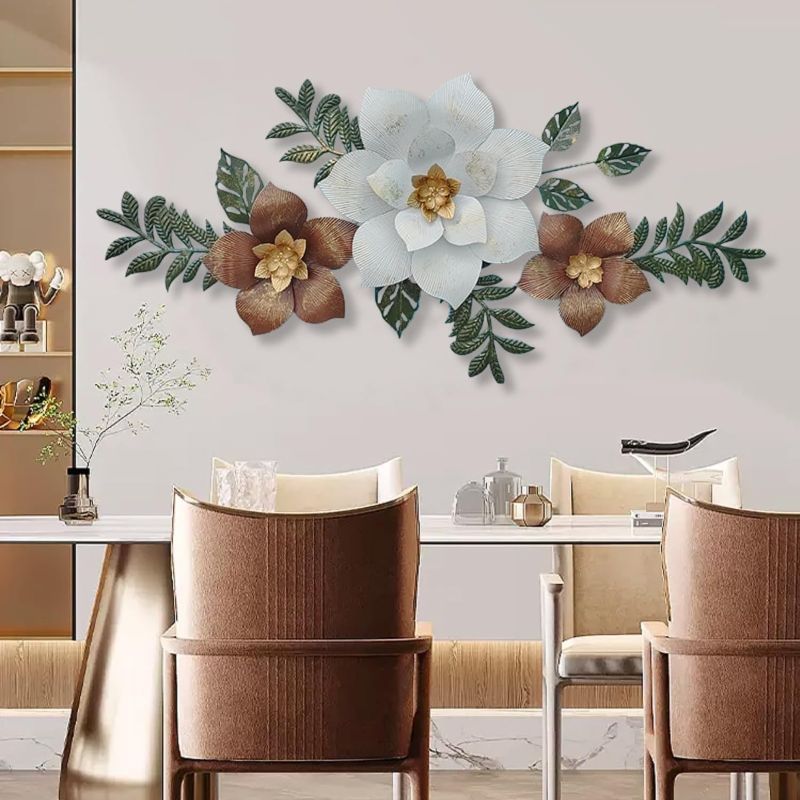 Photo 1 of **Stock photo for reference - see pics** Metal flower wall decor