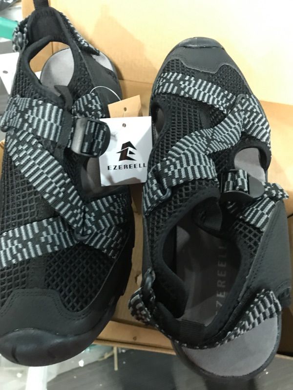 Photo 2 of EZEREELL Closed Toe Men’s Outdoor Sandals, Waterproof Hiking Sandals