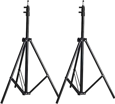 Photo 1 of Light Stand Tripod, 2Packs Riqiorod 7 Feet Aluminum Alloy Photography Studio Ring Light S