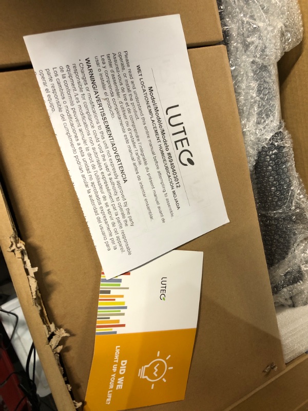 Photo 1 of LUTEC LED Post Solar Light