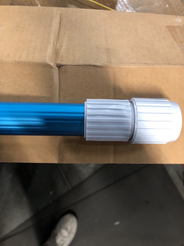 Photo 4 of [FOR PARTS - NONREFUNDABLE - READ NOTES]
BLIKA Pool Pole Telescopic 12FT, Blue Aluminum Telescopic Swimming Pool Pole, 