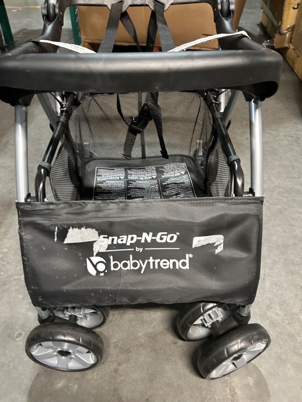 Photo 3 of **STOCK PHOTO FOR REFERENCE ONLY**
Baby Trend Snap-N-Go EX Universal Infant Car Seat Carrier Black 