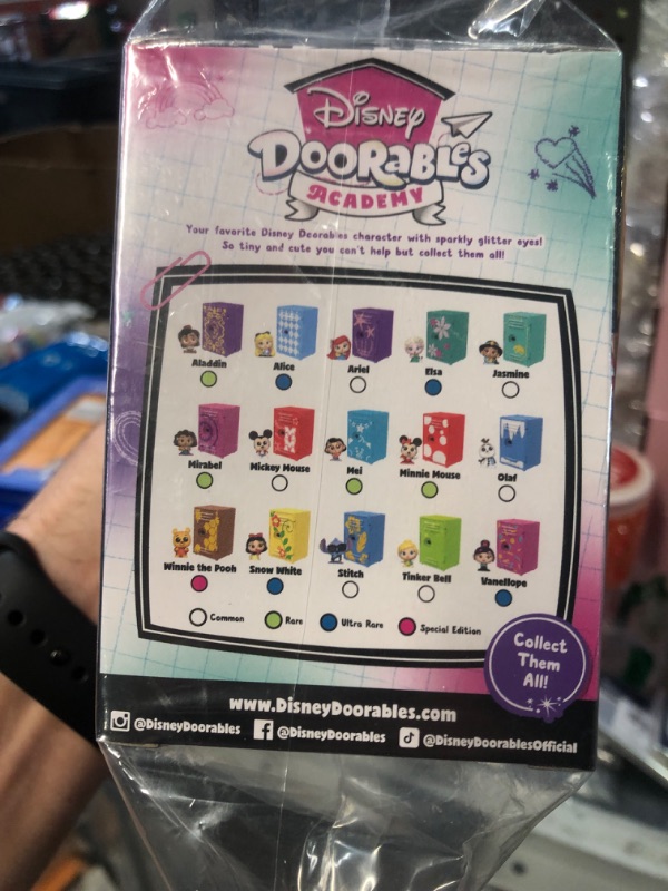 Photo 3 of Disney Doorables NEW Academy Surprise Locker 3 Pack, Collectible Figure Set, Styles May Vary, Officially Licensed Kids Toys for Ages 5 Up, Gifts and Presents by Just Play