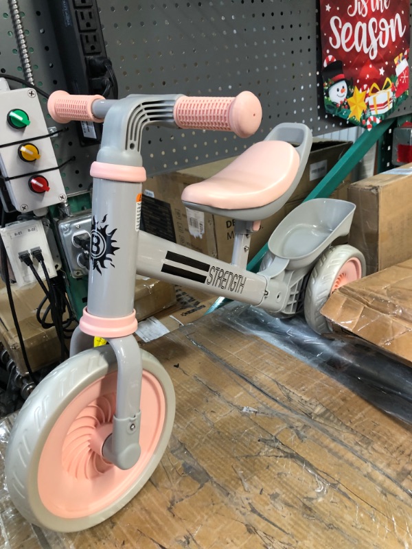 Photo 1 of Bakeling Balance Bike - Toddler Bike,Pink Tricycles for 2-4 Year olds