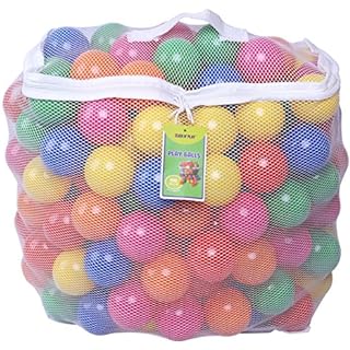 Photo 1 of BalanceFrom 23Inch Phthalate Free BPA Free NonToxic crush Proof Play Balls Pit Balls 6 Bright col