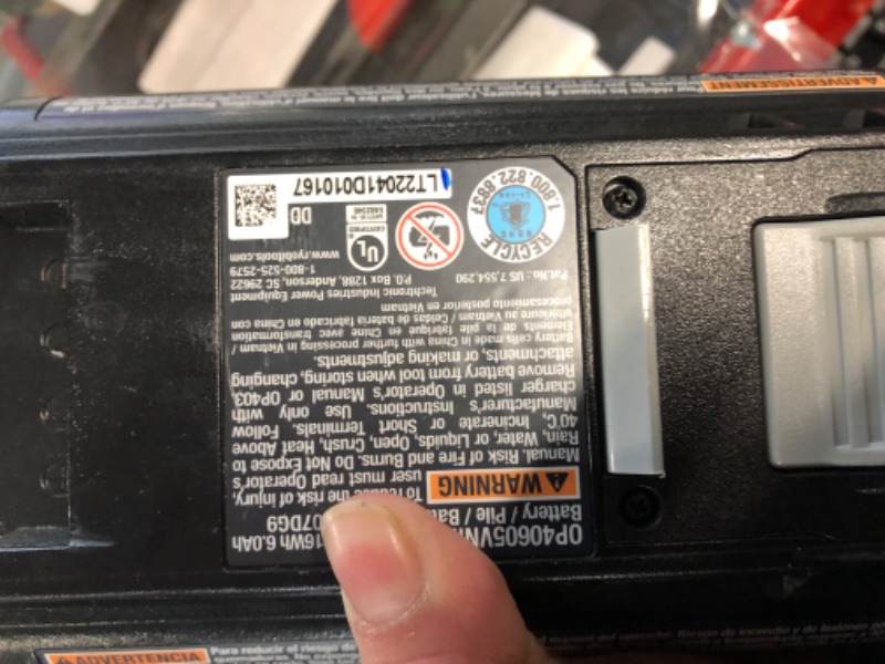 Photo 3 of Upgraded 6.0Ah OP4060A Replacement for Ryobi 40V Battery Lithium Compatible with Ryobi 40 Volt Battery OP4015 OP4040 OP4026A OP40201 OP4050A OP4015 OP40261 OP4030 OP40401 OP4060 Cordless Power Tools Green