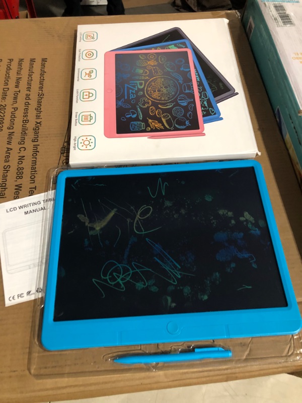 Photo 2 of **USED** *SEE NOTES* LCD Writing Tablet 15" Colorful Screen Doodle Boards Drawing Tab