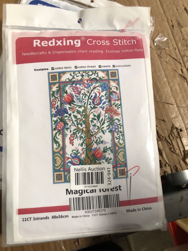 Photo 2 of ***STOCK PHOTO***Maydear Cross Stitch Kits Stamped Full Range of Embroidery Starter Kits for Beginners DIY 