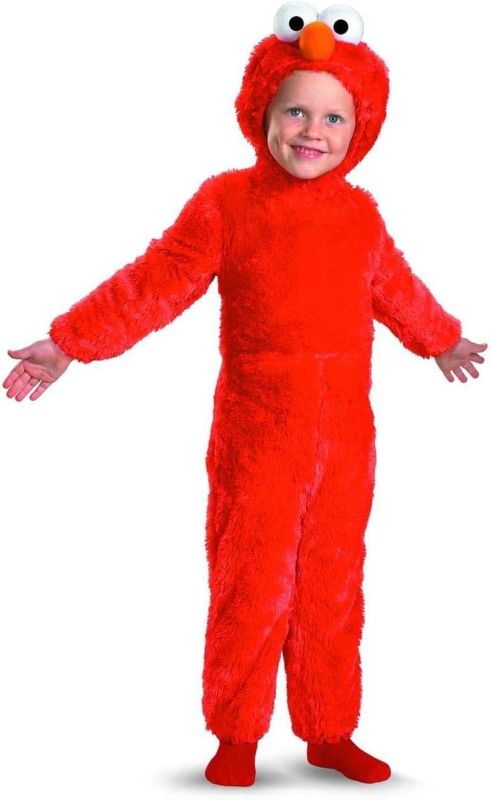 Photo 1 of 
Sesame Street Disguise Toddler Furry Elmo Costume 3T/4T, Red
Size:M (3T-4T)