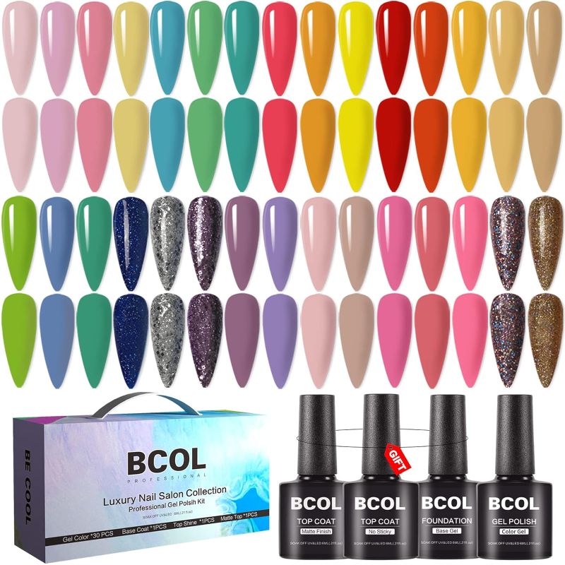 Photo 1 of **NON REFUNDABLE
BUNDLE BCOL LOVE AT FIRST SIGHT PROFESSIONAL GEL POLISH KIT AND BCOL; LINER GEL 3 PACKS OF 24 COLORS 