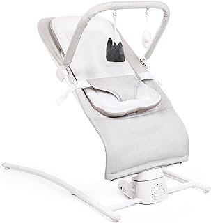 Photo 1 of Baby Delight Alpine Wave Deluxe Portable Bouncer Driftwood Grey