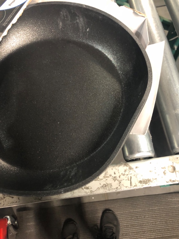 Photo 4 of **DAMAGED* Ninja Foodi Premium NeverStick Fry Pan, 12”, Slate Gray