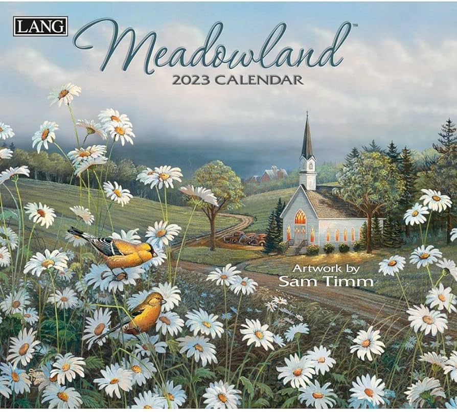 Photo 2 of NON REFUNDABLE BUNDLE OF 2/ Lang Companies, Meadowland 2023 Wall Calendar