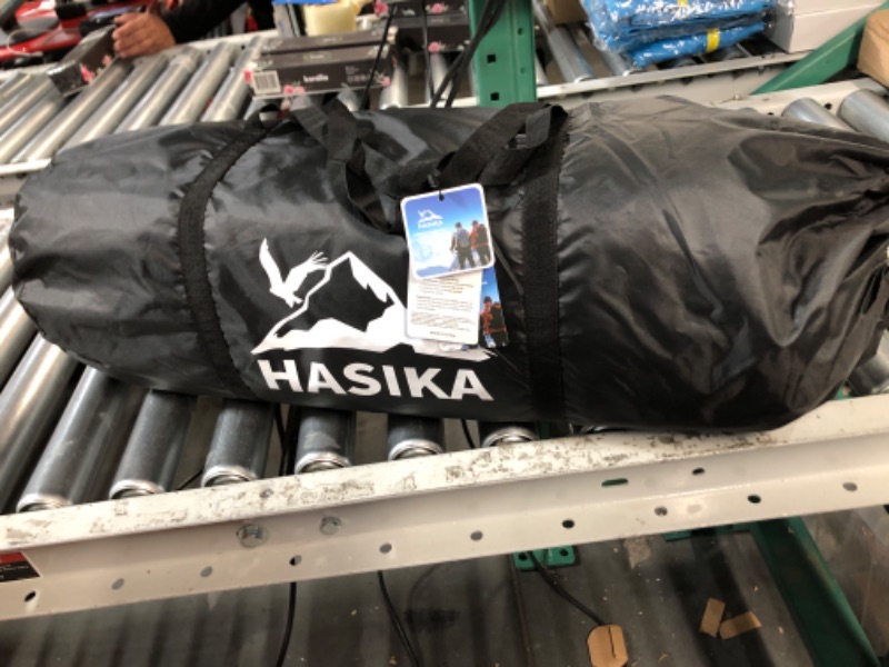 Photo 3 of Hasika Truck Bed Tent for Camping 5-6.5 Foot with Floor Waterproof Double Layer Full Size Truck Short/Regular Bed Short Bed 5-5.5'