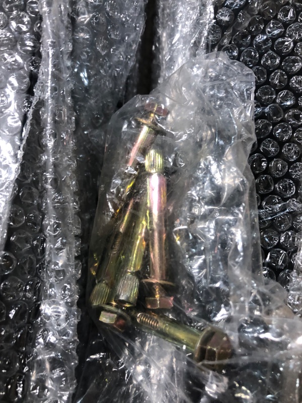 Photo 1 of Stair Balusters Post, Black Square Metal Railing Spindles with Flat & Adjustable 270° Angle Bracket, Banister Column for Deck, Steps, Garden, Outdoor Stairs Remodeling, Front Mount 4pack 90cm