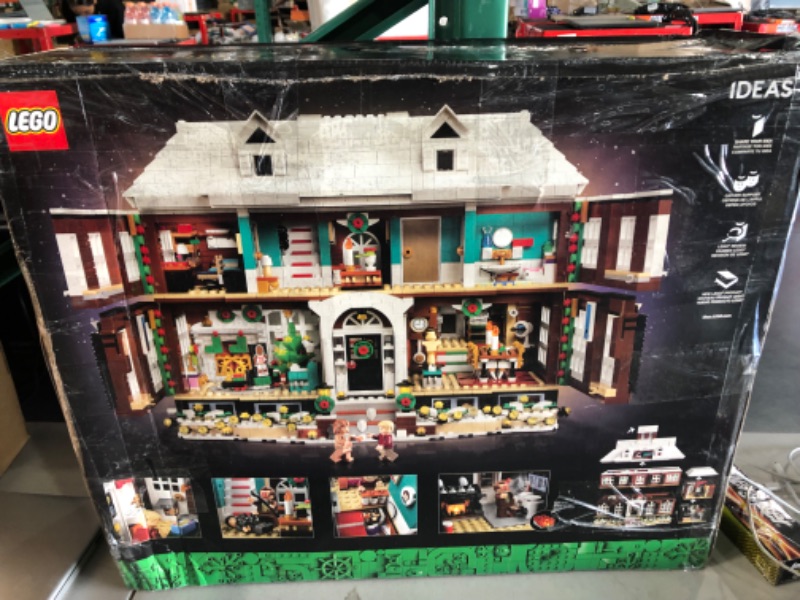 Photo 10 of *BOX IS DAMAGED**. LEGO Ideas Home Alone 21330 Building Set for Adults (3955 Pieces) Frustration-Free Packaging