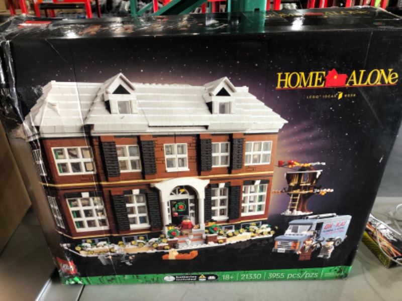 Photo 9 of *BOX IS DAMAGED**. LEGO Ideas Home Alone 21330 Building Set for Adults (3955 Pieces) Frustration-Free Packaging