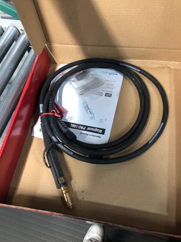 Photo 2 of FAIRLY NEW* UNABLE TO TEST* Lincoln Electric Magnum PRO 100L Welding Gun | 10 FT | 8 Pin Connector - Compatible 