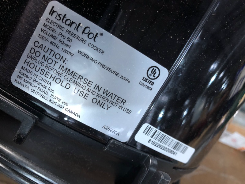 Photo 1 of * used * see images * 
Instant Pot Pro 10-in-1 Pressure Cooker