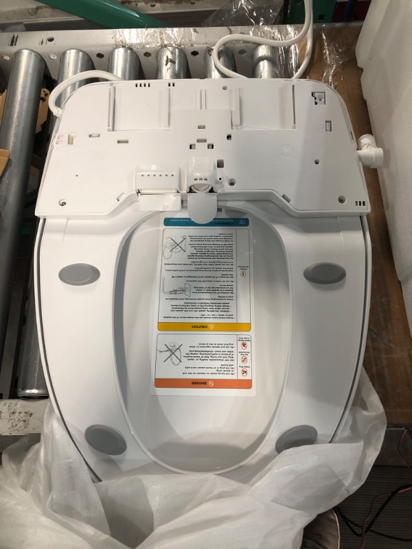 Photo 3 of BidetMate 3000 Series Electric Bidet Heated Smart Toilet Seat with Unlimited Heated Water, Remote, 