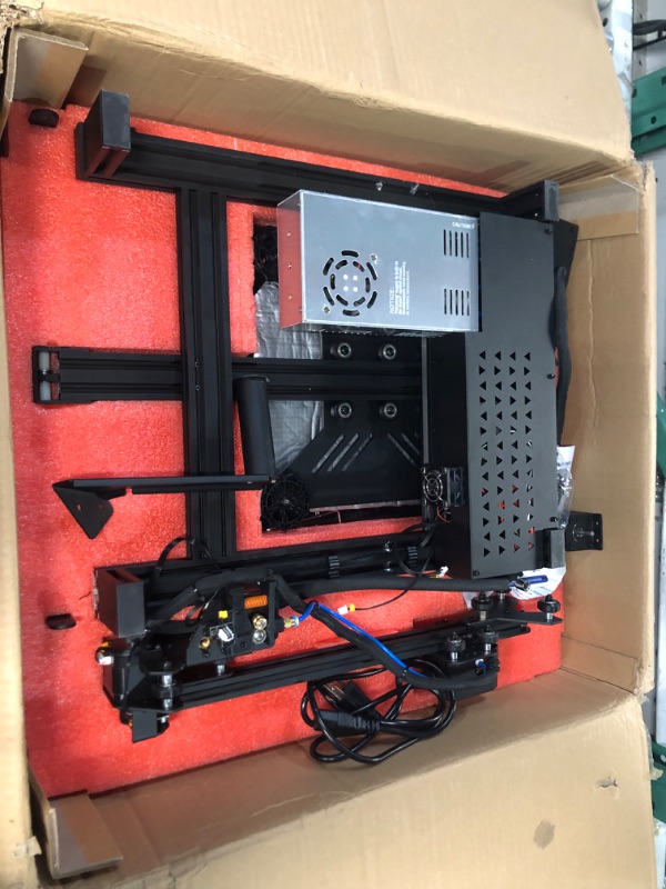 Photo 3 of **USED PRIOR** Longer LK5 Pro 3D Printer, FDM 3D Printer with Large Build Size 11.8x11.8x15.7in, 95% Pre-Assembled, Fully Open Source, Resume Printing, Silent Mainboard...