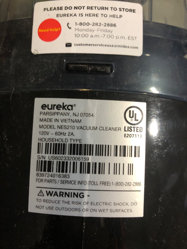 Photo 2 of * used * see all images *
Eureka  RapidClean Handheld Vacuum Cleaner