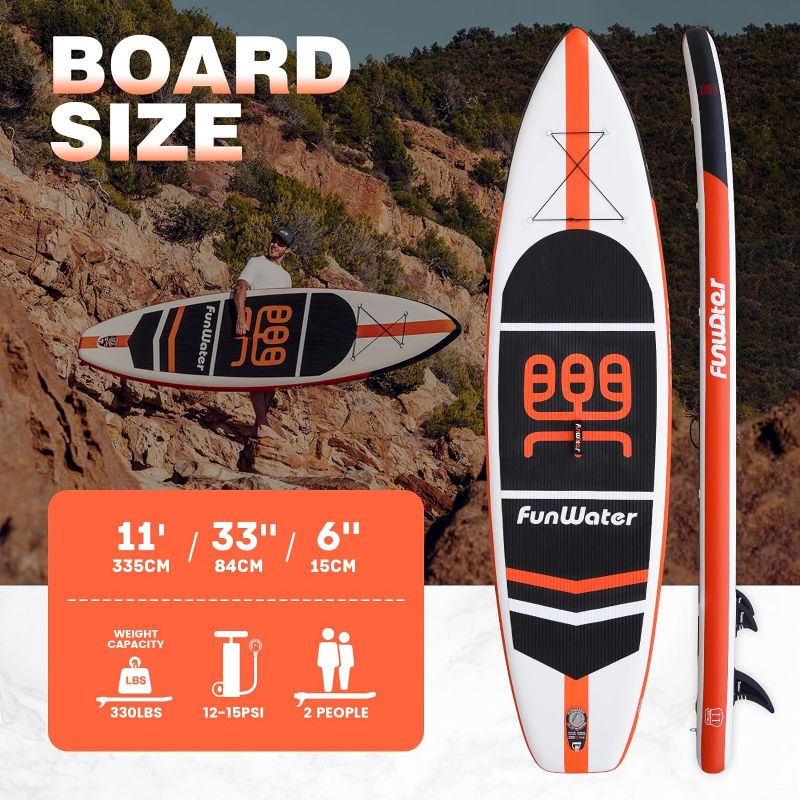 Photo 1 of **READ NOTES BELOW**FunWater Stand Up Paddle Board Ultra