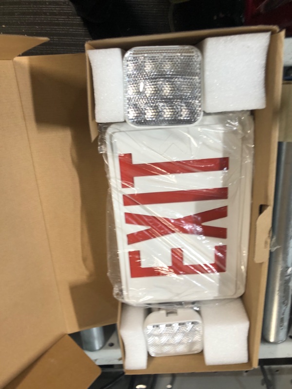 Photo 2 of EXITLUX 3 Pack UL Listed-Led Red Exit Sign