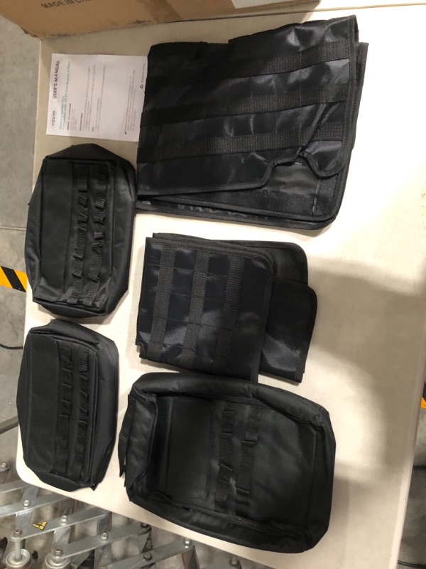 Photo 3 of *LOOKS NEW* astree Backseat Storage Bag + Tactical Molle Bag for 2020-2022 Ford Bronco 