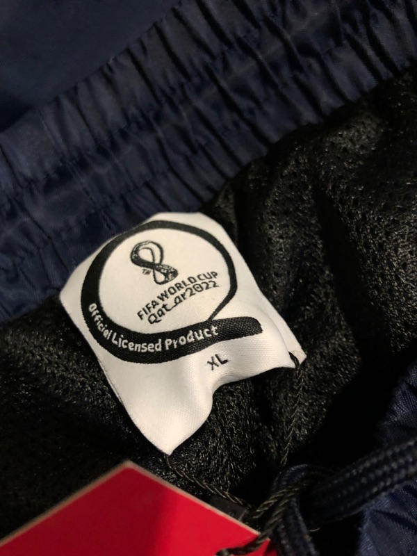 Photo 1 of Men's FIFA World Cup Pant United States World Cup Soccer Team SIZE X-Large Navy