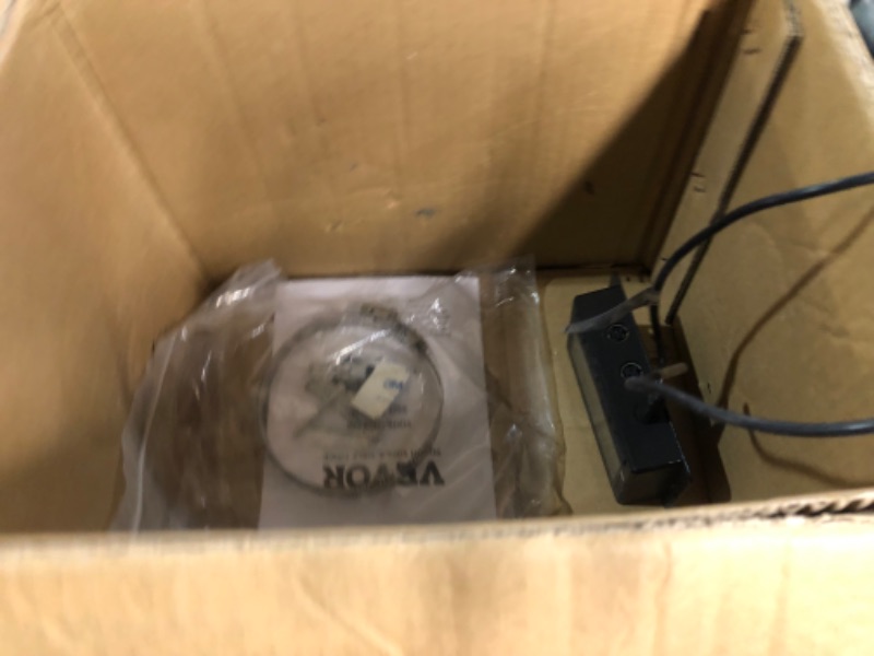 Photo 1 of VEVOR Inline Duct Fan, 4-Inch 205 CFM with Temperature Humidity Controller, Quiet EC-motor Ventilation Exhaust Fan for Cooling Booster, Grow Tents, Hydroponics 4 Inch