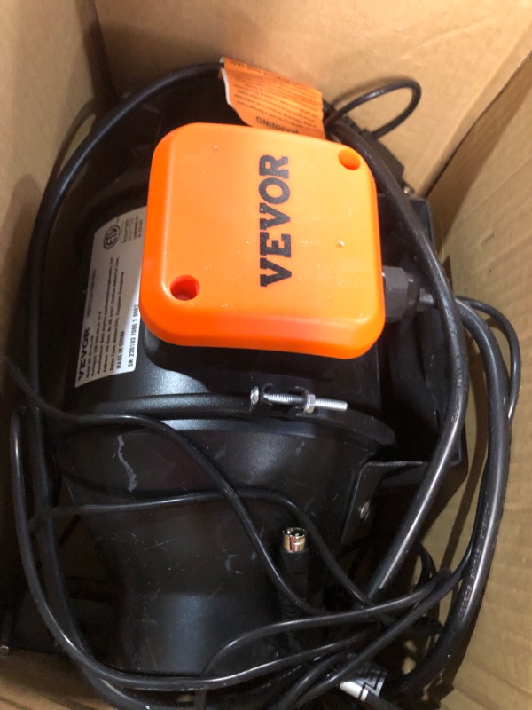 Photo 1 of VEVOR Inline Duct Fan, 4-Inch 205 CFM with Temperature Humidity Controller, Quiet EC-motor Ventilation Exhaust Fan for Cooling Booster, Grow Tents, Hydroponics 4 Inch