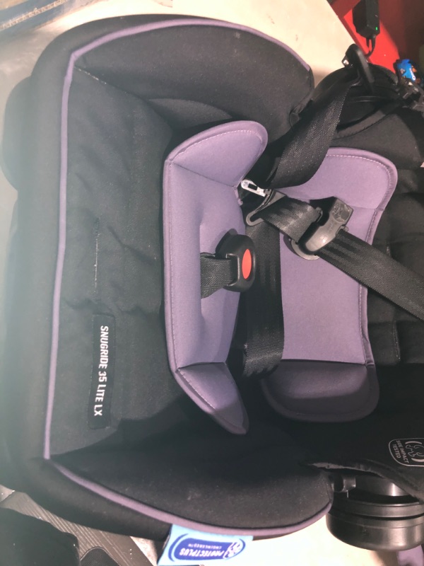 Photo 4 of ***USED - DIRTY - SEE PICTURES***
Graco SnugRide 35 Lite LX Infant Car Seat - Hailey